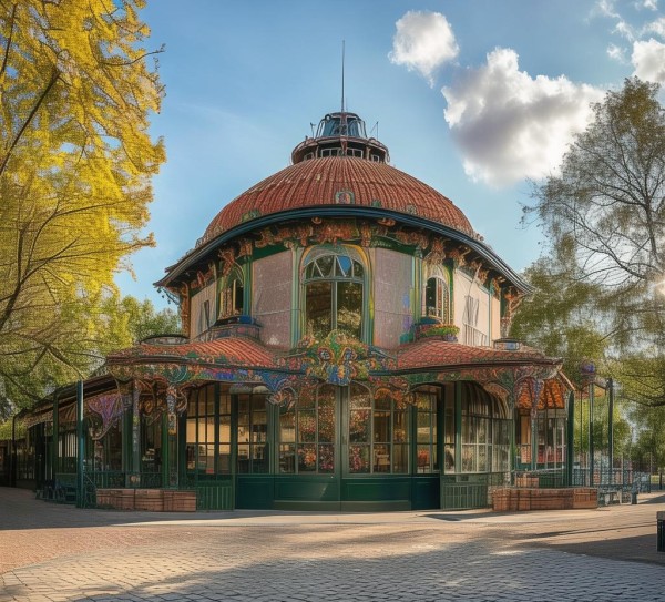 法国馆，历史与现代的交融